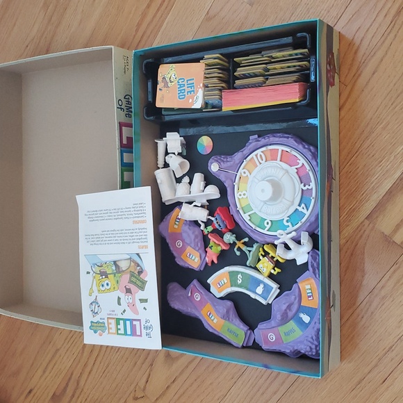 The Game Of Life - SpongeBob SquarePants Edition Board Game - Picture 2 of 4